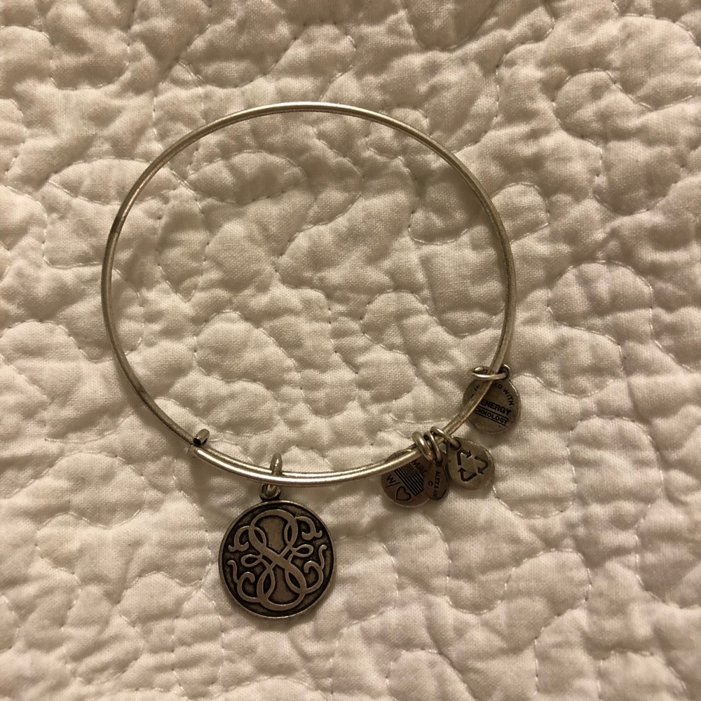 ALEX AND ANI Path of Life Charm Bangle